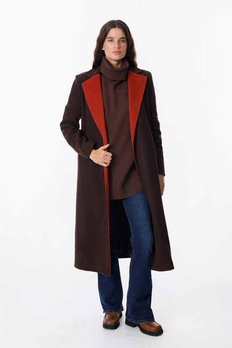 Tapado Woolen Chocolate/Terracota