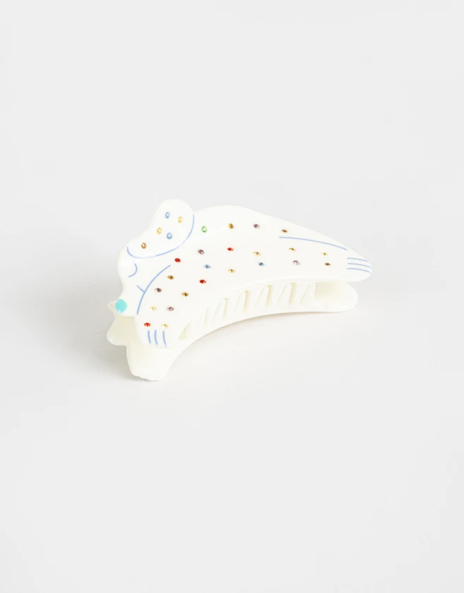 Broche Animalito Broche De Perrito - Blanco Crudo
