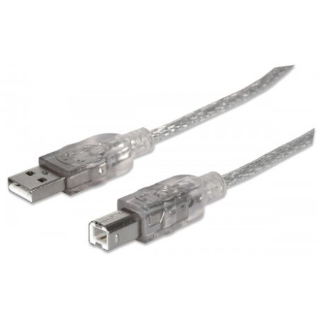 Cable USB 2.0 A/B 1,8 mts Manhattan 3701