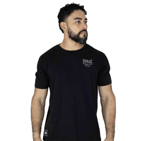 TSHIRT MEN COTT/POLY EVERLAST GREATNESS BR M6 M BLACK