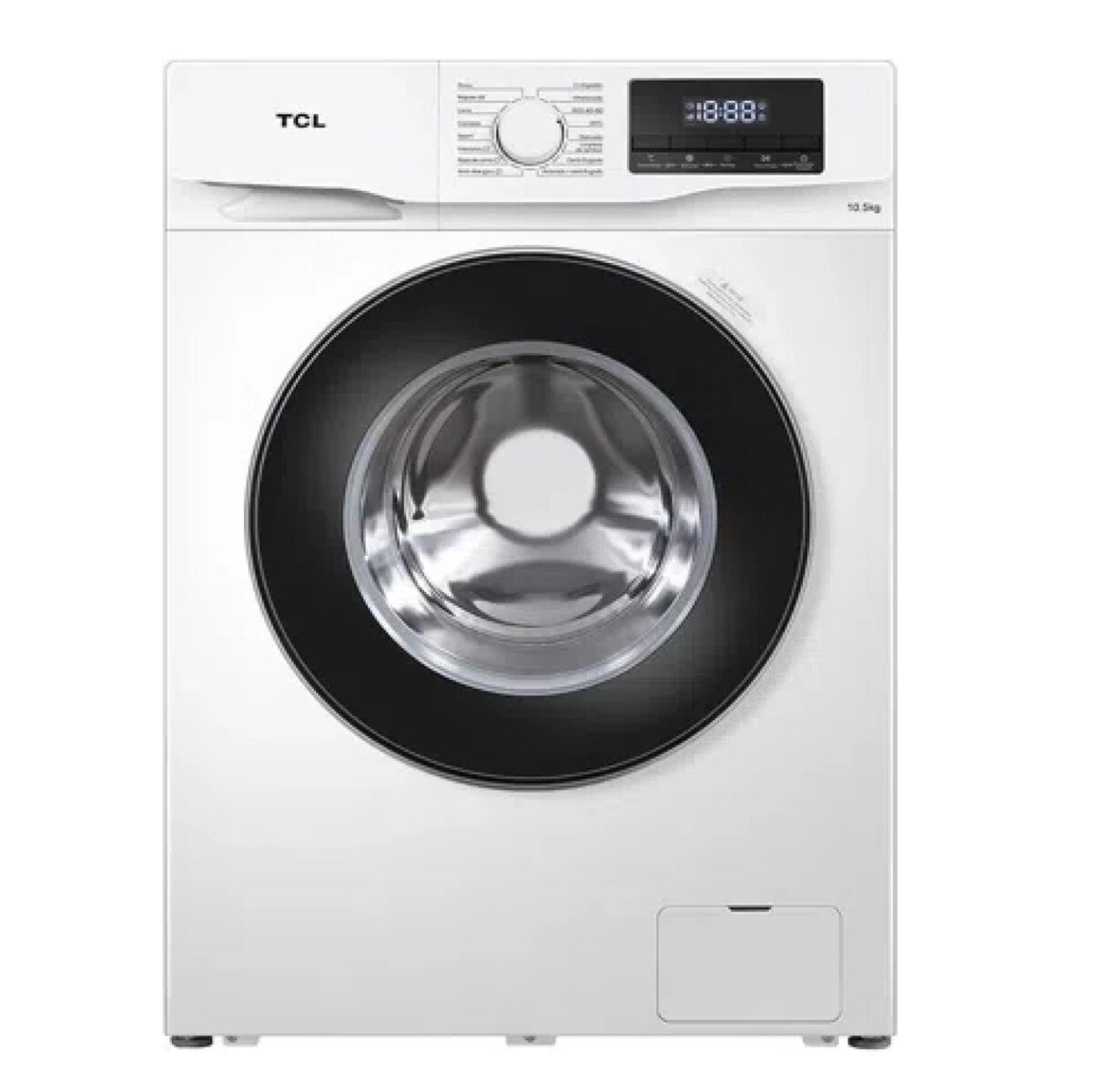 Lavarropas Inverter Tcl P608 Carga Frontal Capacidad 8kg - White 