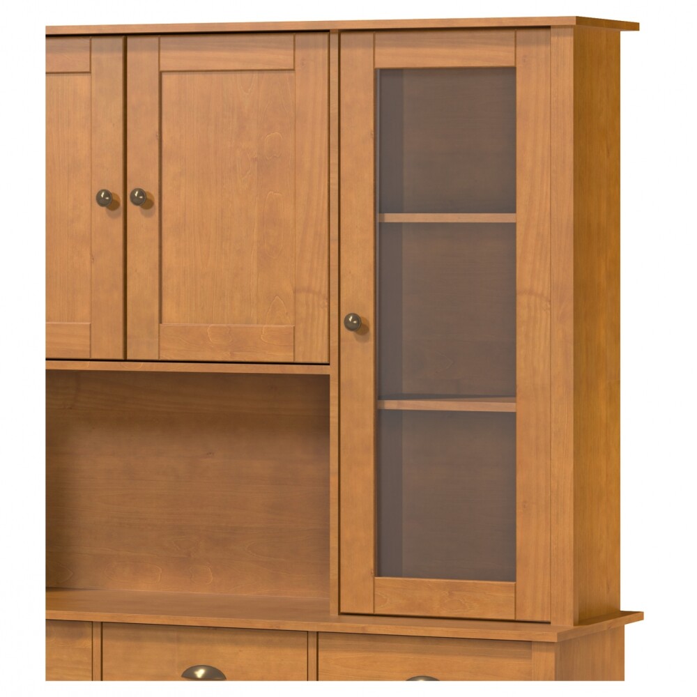 Cristalero - 8 Puertas - 4 Cajones - Línea Colonial Freijo