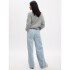 V-PULL ON WIDE LEG LT NAPA LIGHT WASH