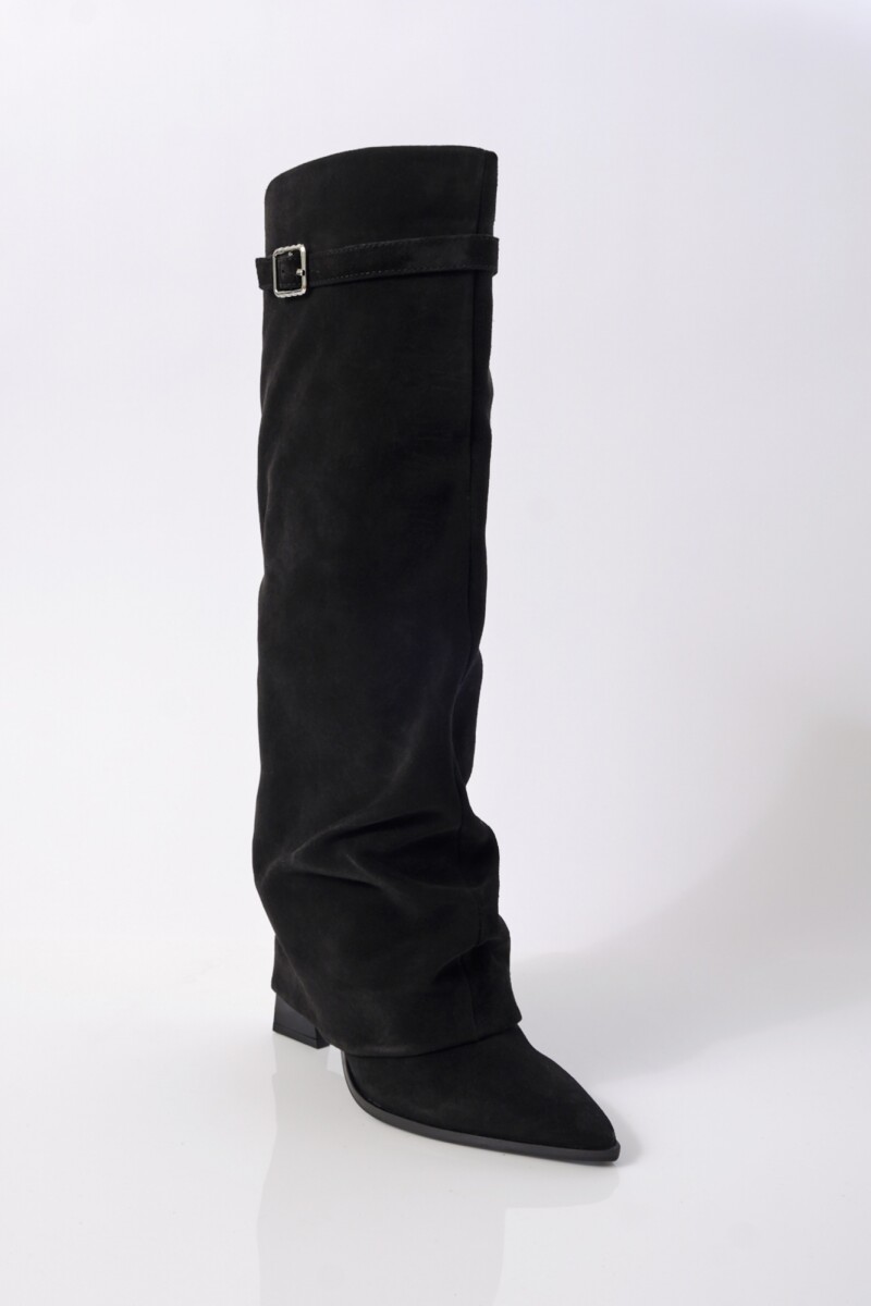 BOTA FELICITY FOLDOVER Negro