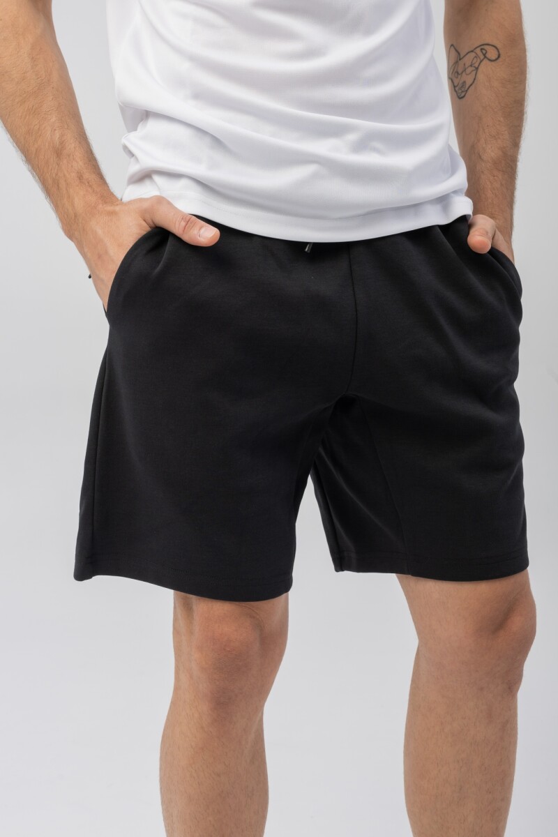 Short Menpi Alta Calidad Moda Hombre Deportivo Negro - S/C 