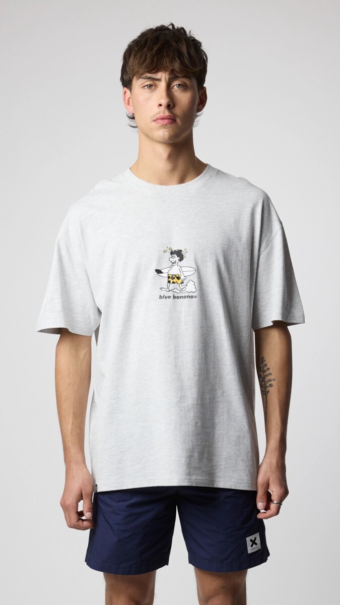 Camiseta Wipeout - Gris 