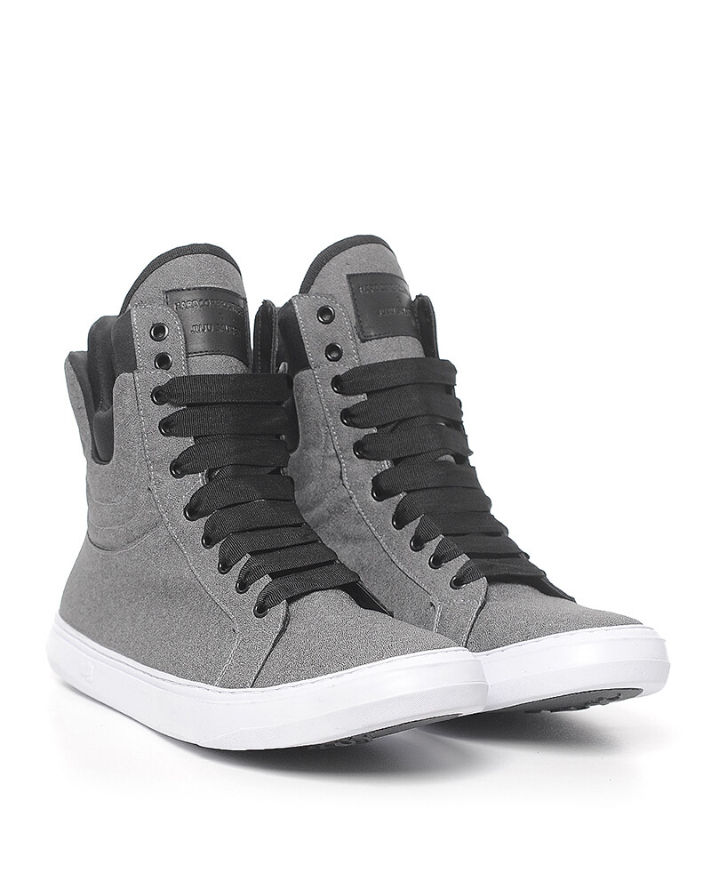 Champion botita Color Gris Y Negro Hardcore U