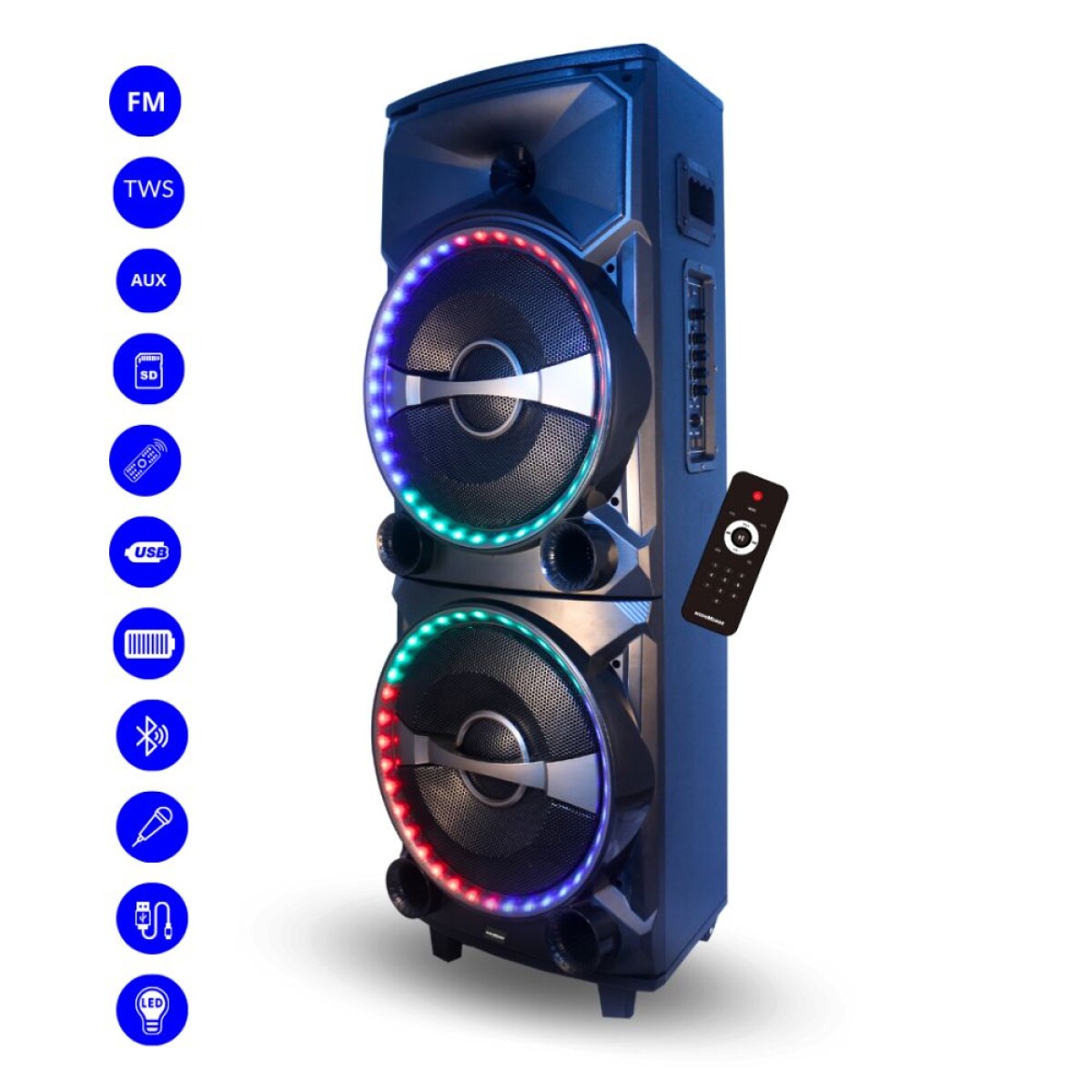 Parlante Nordmende 12” NRD-S4252 2600W 