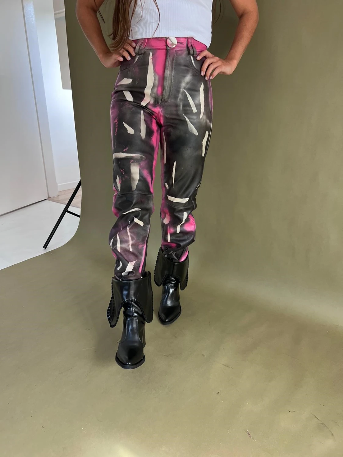 Leather Jeans Crawford By cocó