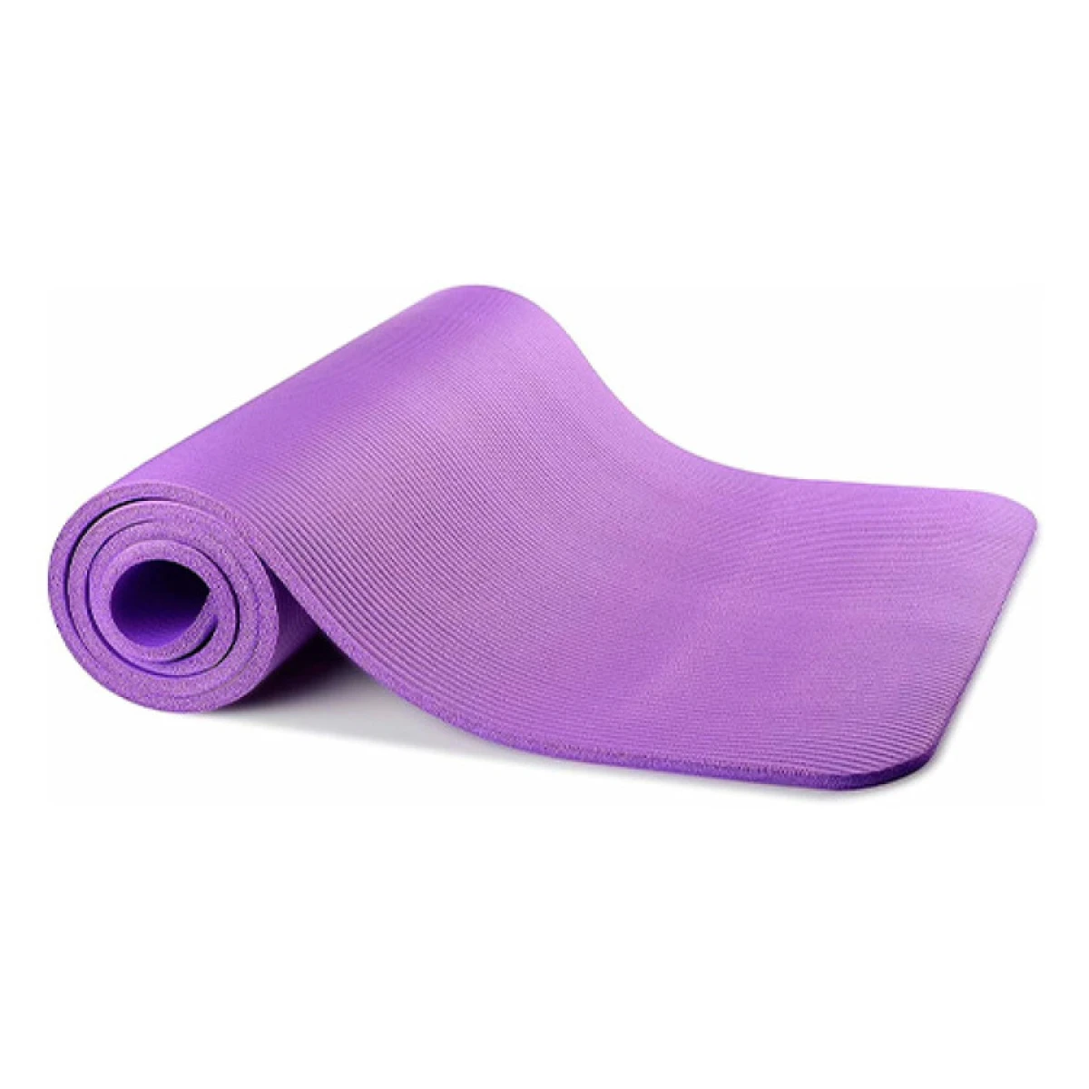 Alfombra de yoga pilates 10mm con funda protectora Randers - Violeta 