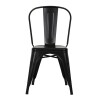 Silla Tolix Pack 4 unidades Metálica Negro