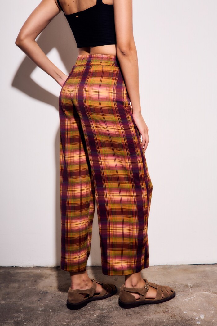 Pantalon Cuadros Multi
