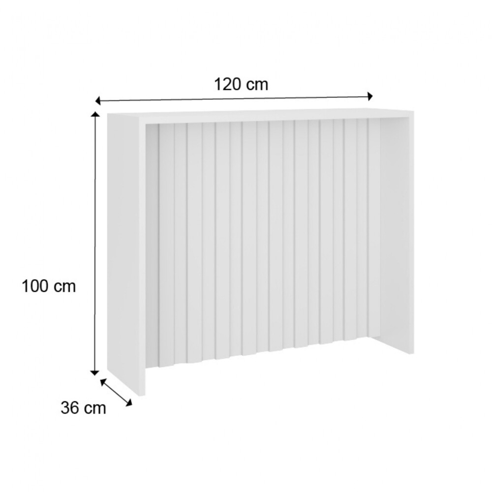 Isla desayunador Americana 120 cm Blanca Isla desayunador Americana 120 cm Blanca