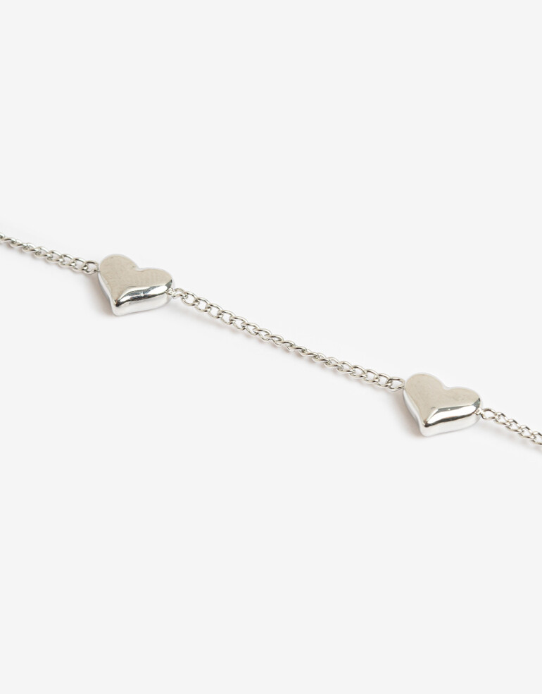 Pulseras Flexibles Metal Pulsera De Acero - Plateado