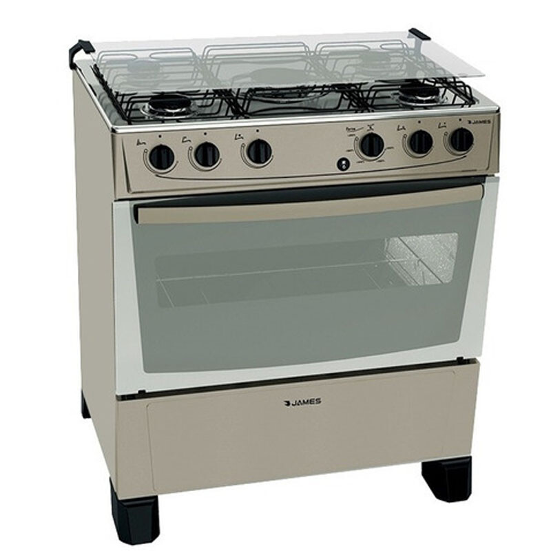 COCINA 5 HORNALLAS JAMES C 150 B - TITANIUM COCINA 5 HORNALLAS JAMES C 150 B - TITANIUM