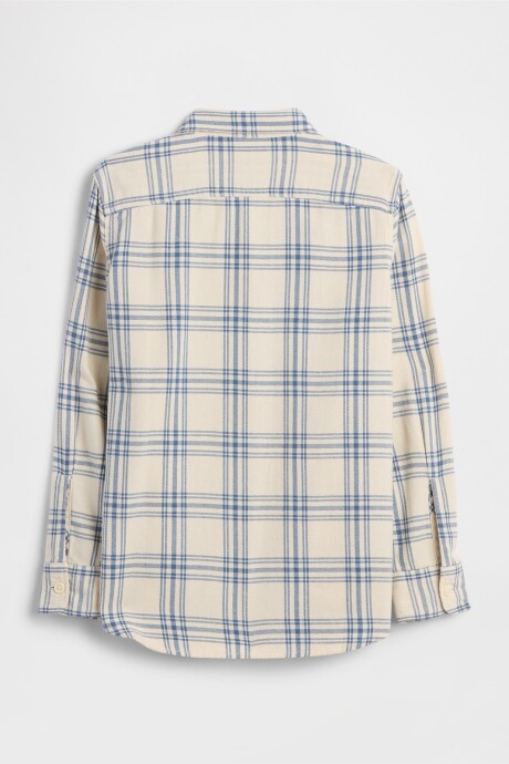Camisa Flannel Niño Chino Plaid