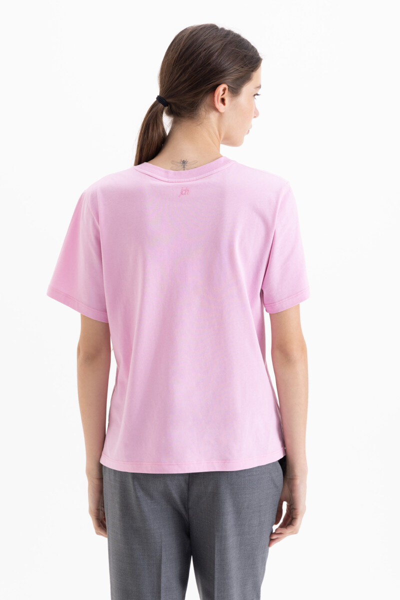 Remera Lirio Rosa