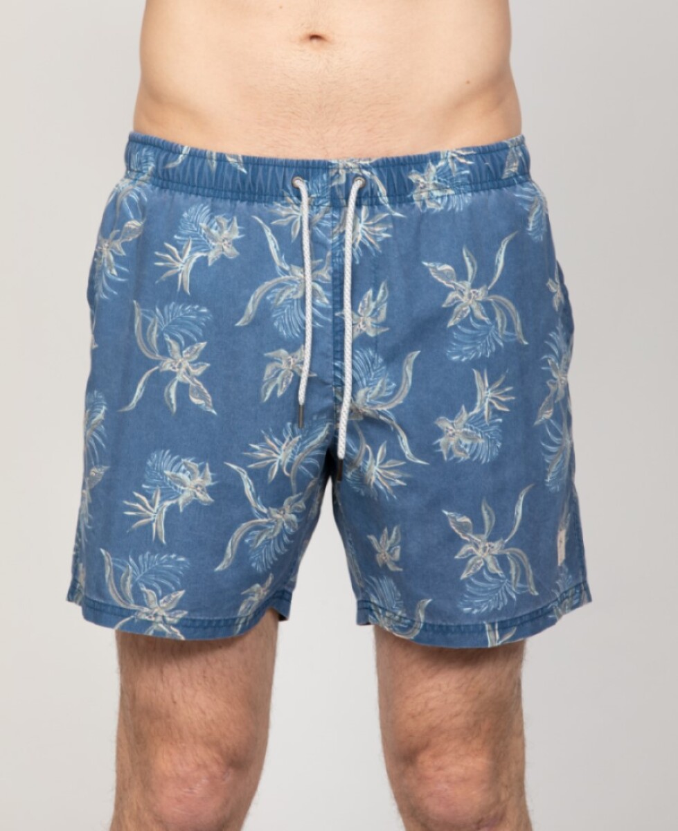 SHORT BISCAY RUSTY - Azul 