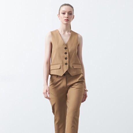 CHALECO EVERLY Camel