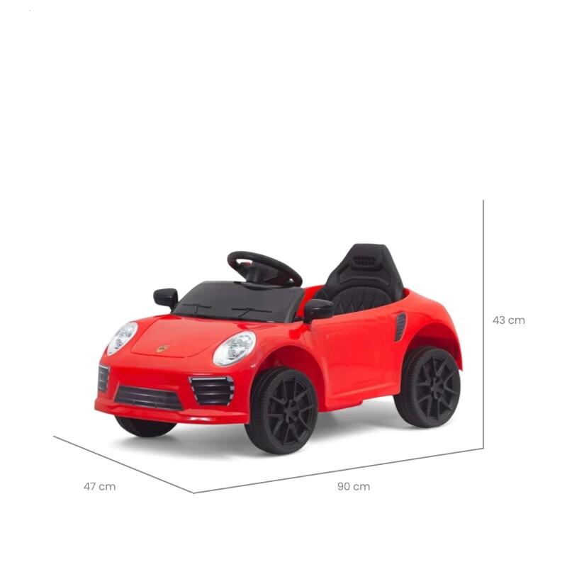 Auto a batería tipo Porsche Bebesit 6V Auto a batería tipo Porsche Bebesit 6V