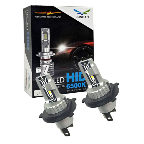 LAMPARA - KIT LED Q7 H4 CSP 7535 11-18V DC DUNCAN LAMPARA - KIT LED Q7 H4 CSP 7535 11-18V DC DUNCAN