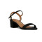 Sandalia Formal Mujer Vizzano Taco Bajo Negro