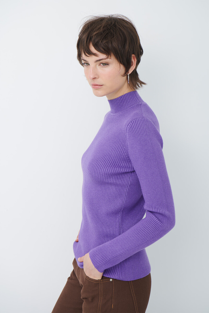 POLERA MORLEY PURPURA