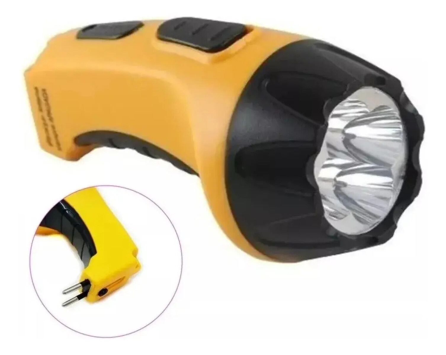 Linterna Recargable 4 Leds 