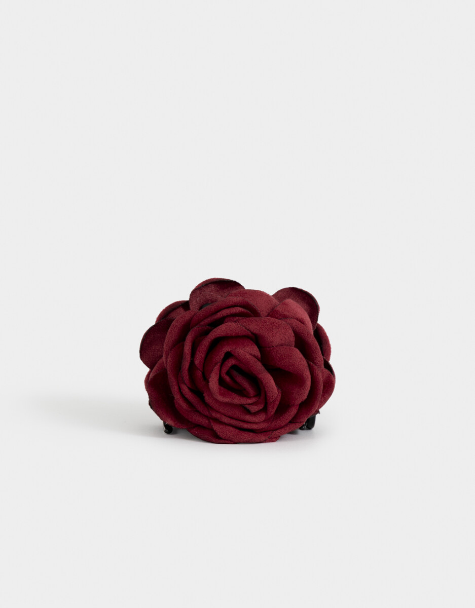 Broche Flor Suede 