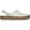 Crocs Crocband Gum Clog Niños Summit White