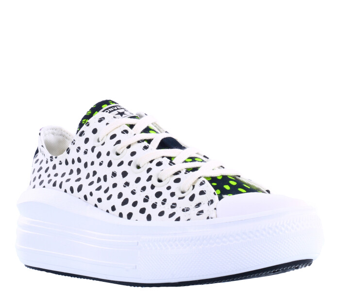 Ctas Move OX Blanco/Negro/Animal Print