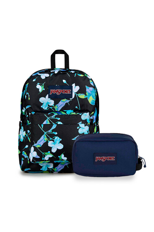 Mochila SuperBreak Plus + Cartuchera Punk Petals