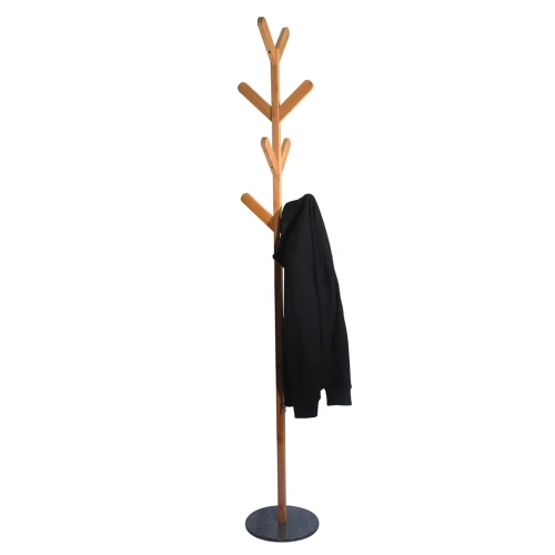 Perchero Madera - Bamboo base granito Perchero Madera - Bamboo base granito