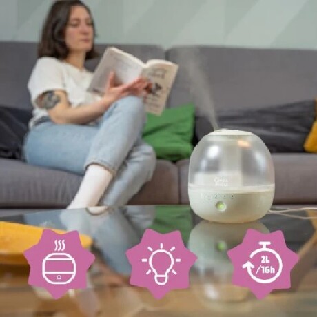 Humidificador con luz Bubble Humidificador con luz Bubble
