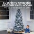 100 Luces Navidad Led 9 Metros Cable Cristal Guia Con Modos Variante Fria