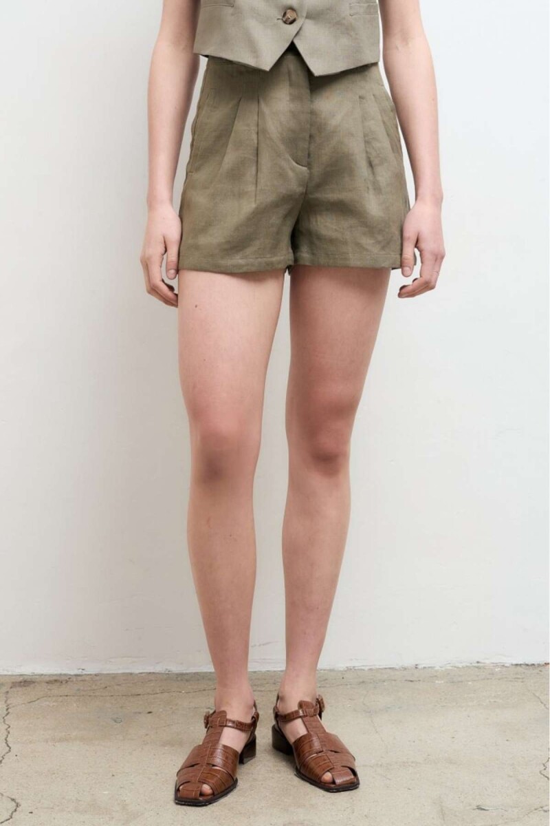 Short Pileo - Olive 