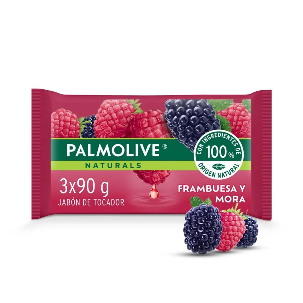 PALMOLIVE JABÓN FRAMBUESA Y MORA