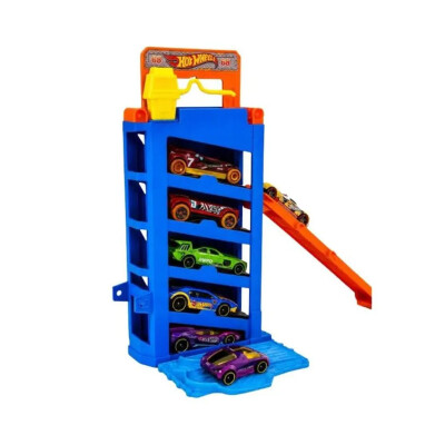 City Estacionamiento y Pista Portatil Hot Wheels City Estacionamiento y Pista Portatil Hot Wheels