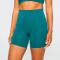 Short Oasis High-Waisted Short 6 Mujer Green Abyss