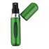 Mini Botella Atomizadora Perfume Portátil Recargable Variante Color Verde Oscuro