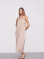 Vestido Milaka Beige