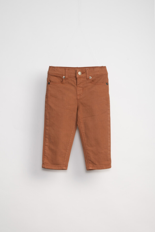 Pantalón skinny Terracota