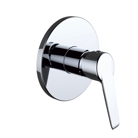 Griferia Monocomando Para Ducha De Empotrar Clever Cr CROMO