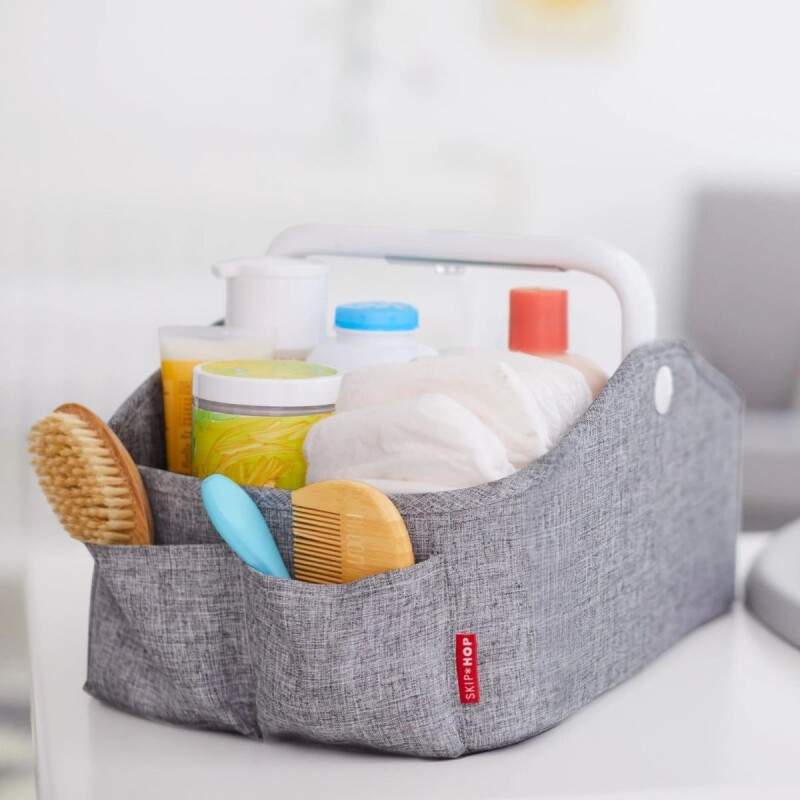 CAMBSHLUZ Organizador De Pañales Con Luz Skip Hop Gris