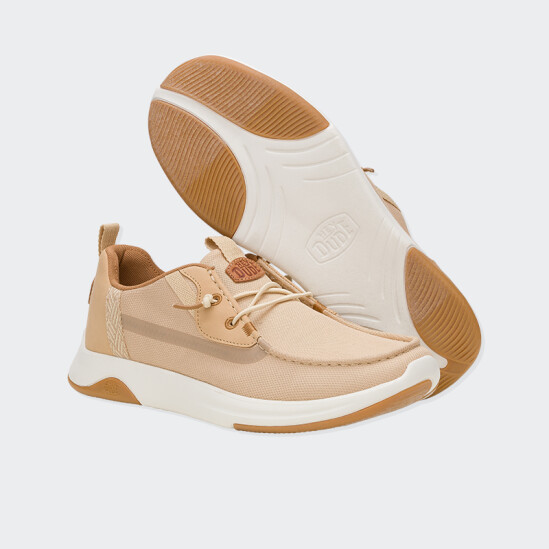 Calzado Hey Dude Wally Drift Mesh Beige