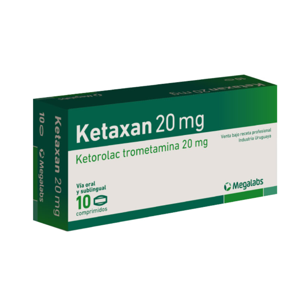 Ketaxan 10mg 10 Comprimidos 