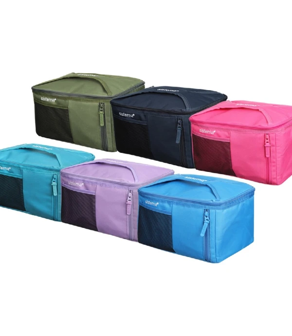 BOLSO LUNCHERA C/CIERRE 4lts. COLORES SURTIDOS Varios