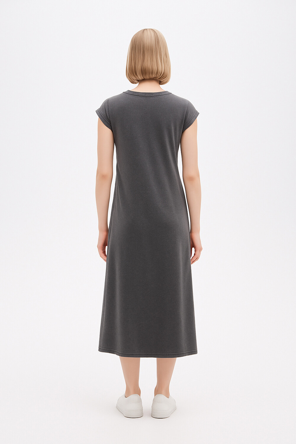 Vestido Cillian Gris Oscuro
