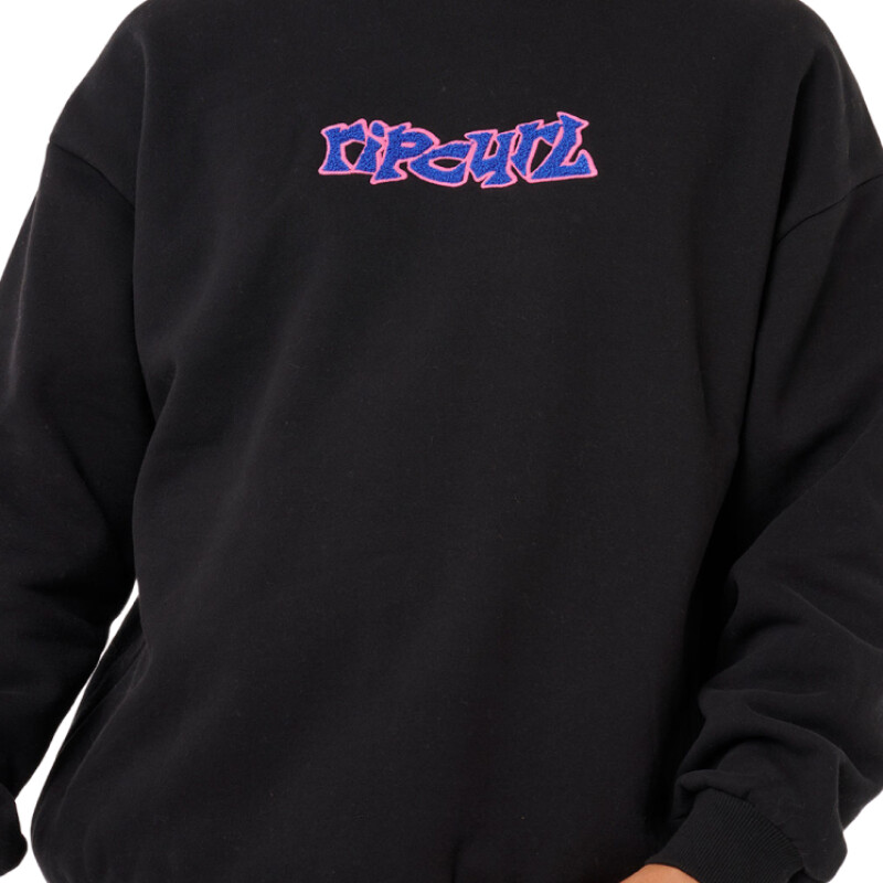 Buzo Rip Curl Raw Energy Crew - Negro Buzo Rip Curl Raw Energy Crew - Negro