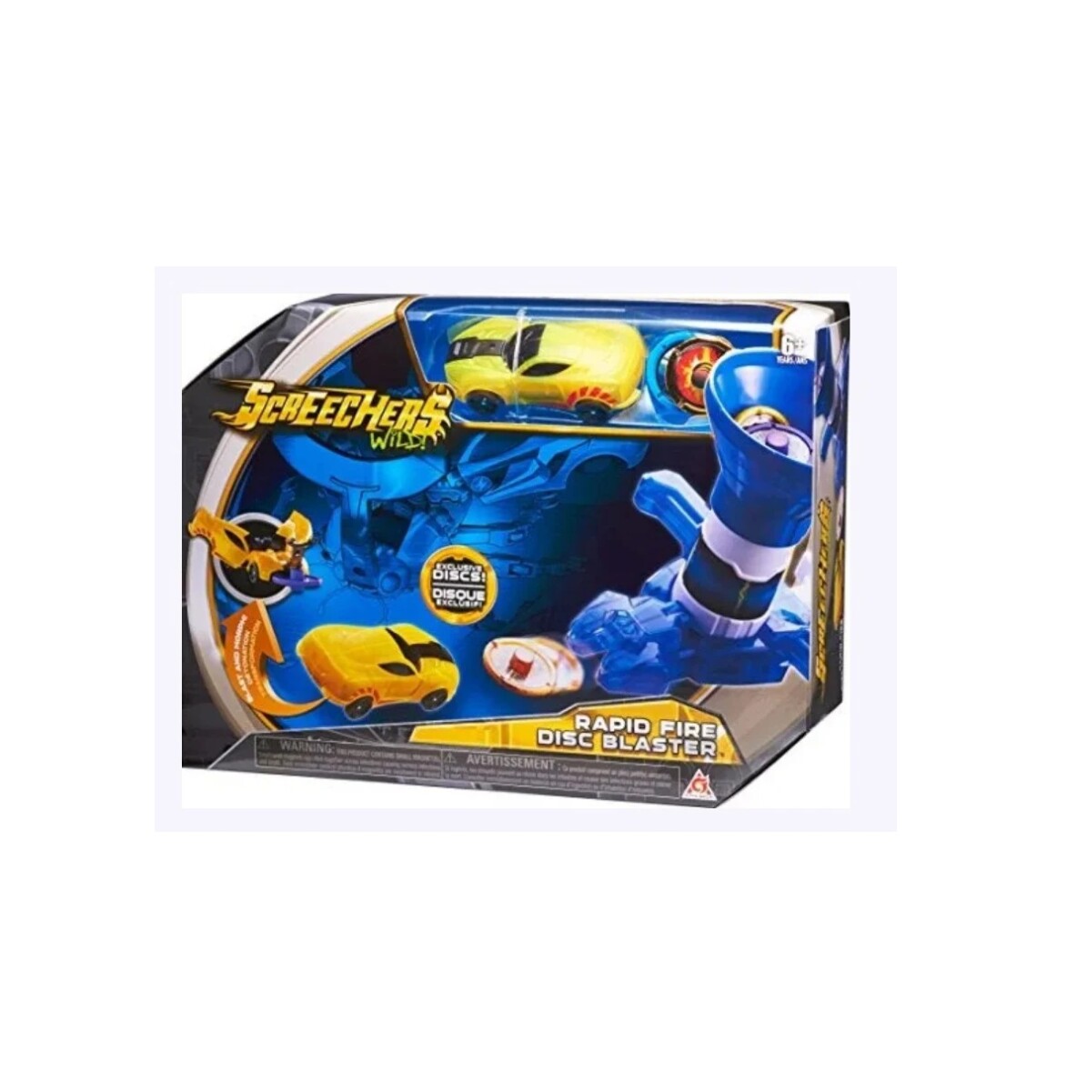 Screechers Wild Lanzador con Screecher y 2 Discos 
